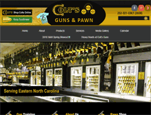 Tablet Screenshot of coltsguns.com